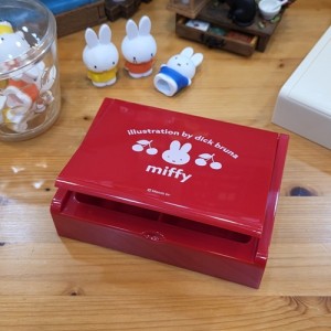 일본 미피 캐릭터 주얼리 케이스 악세사리 소품 보관함 레트로 체리 (레드)
