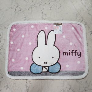 일본 미피 토끼 캐릭터 귀여운 강아지 고양이 이불 블랭킷 학교 차량 소파 거실 무릎 담요