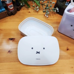 일본 미피 토끼 캐릭터 귀여운 휴대용 수영장 목욕탕 비누곽 비누통 보관 케이스